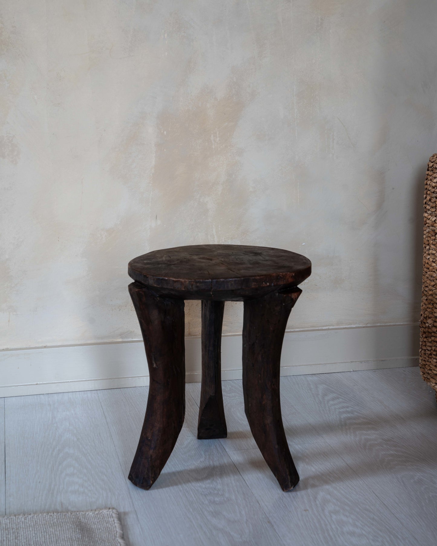 African Side Table or Stool 1