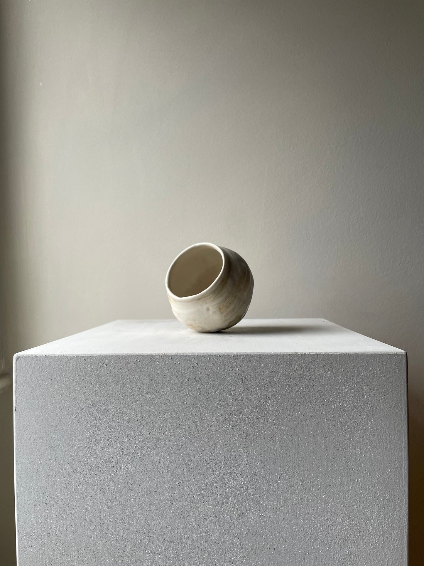 Off White Vessel