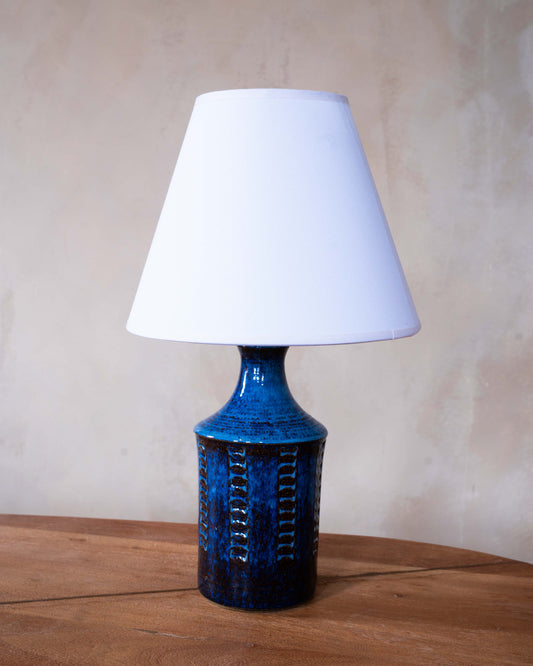 Einar Johansen for Søholm Bamboo Ceramic Lamp
