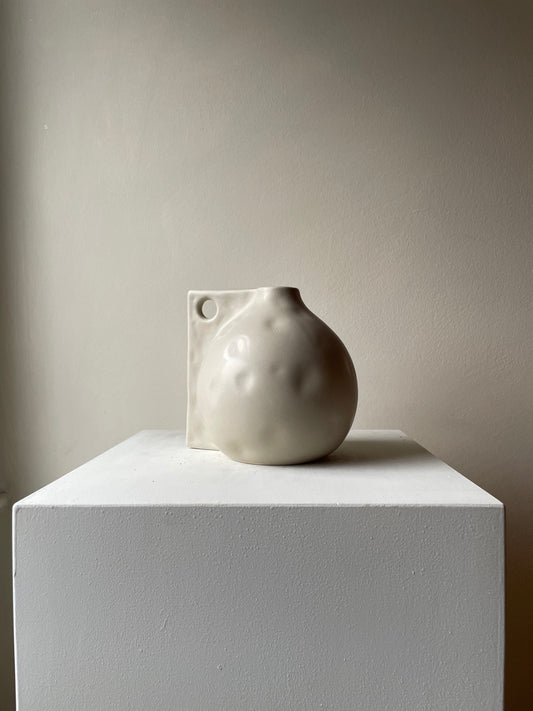 Off White Organic Vessel