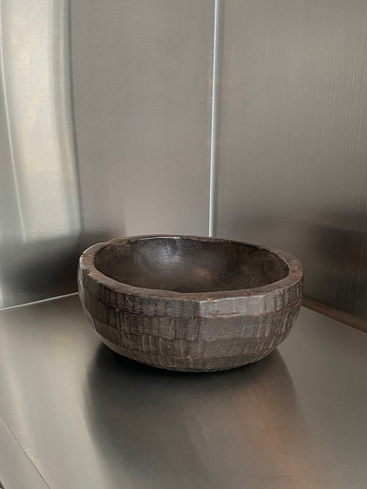 Primitive Wooden Bowl