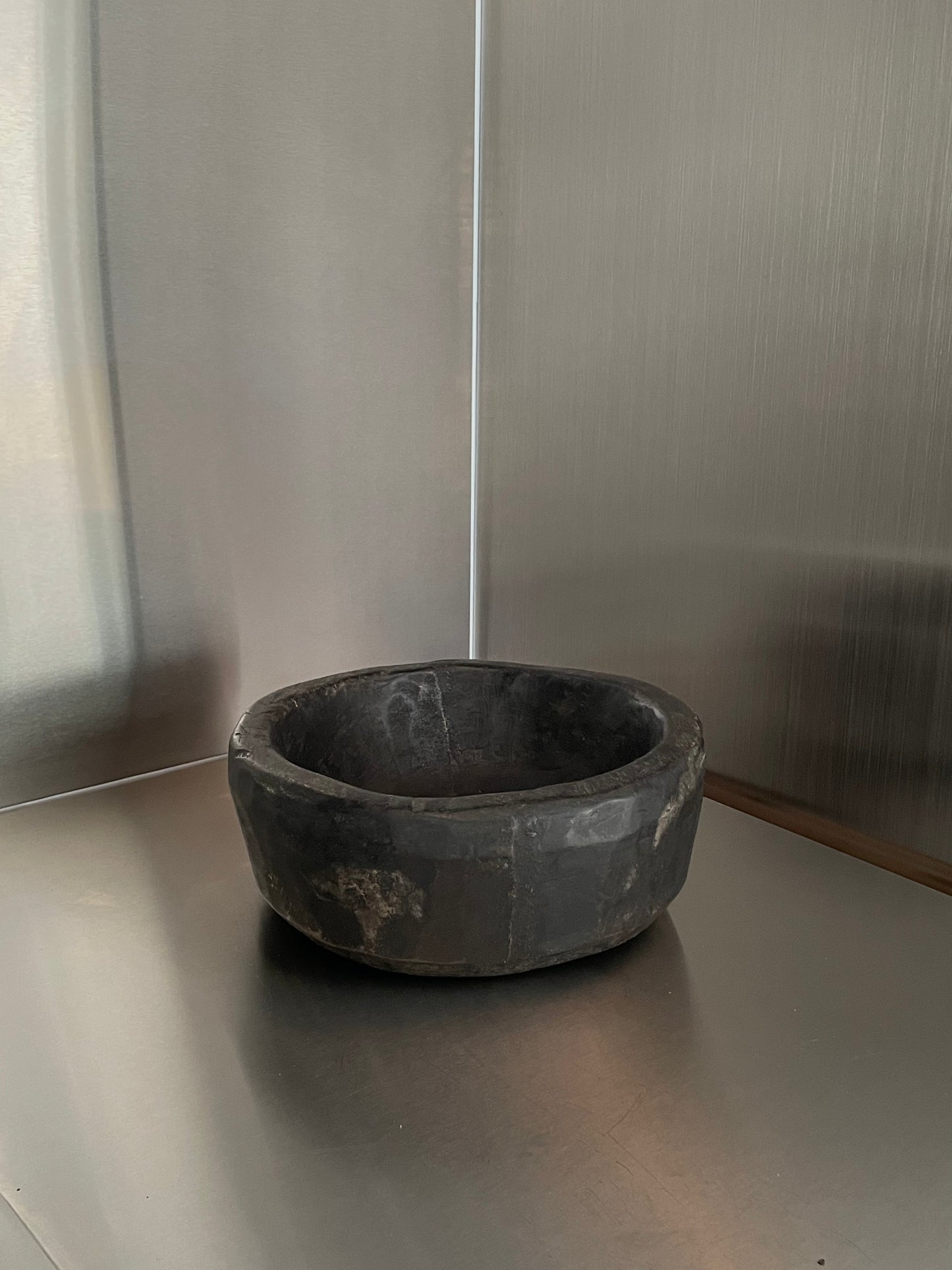 African Primitive Wooden Bowl